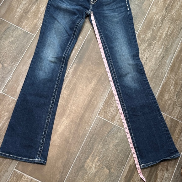 Miss Me Dark Blue Bootcut Jeans - Picture 8 of 10